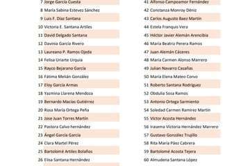 Composición del nuevo Comité Insular/TA.